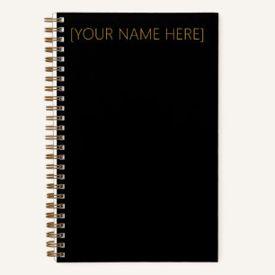 Personalized Name or Monogram Notebook 