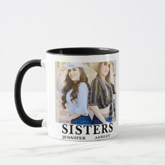 Personalized Name Photo Sister  Mug