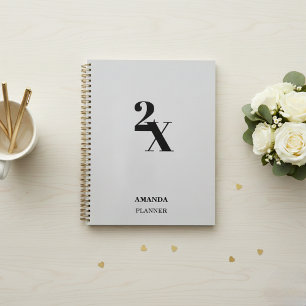 Personalized Name Planner - Minimalist Modern