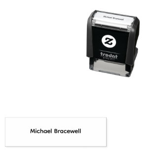 Personalized Name Professional Self-Inking Stamp