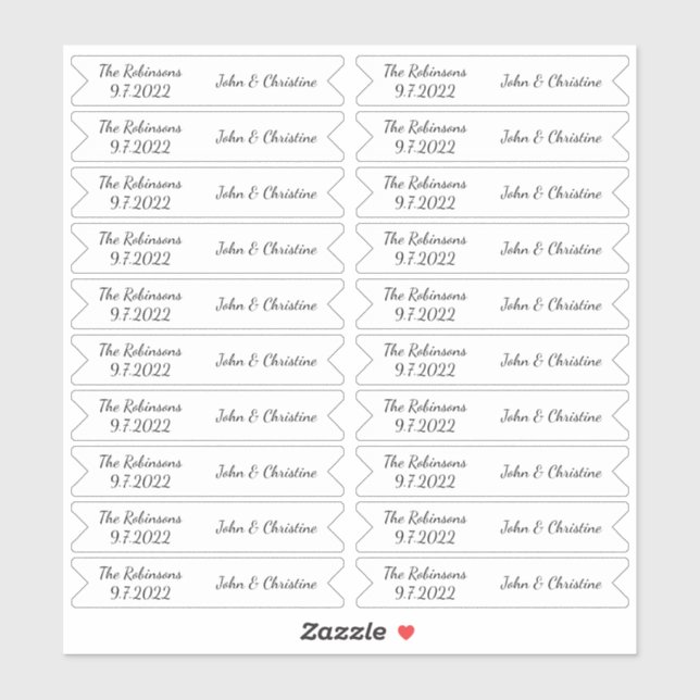 Personalized Name Script Cupcake Topper Food Flags (Sheet)