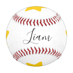 Personalized Name Signature Baseball