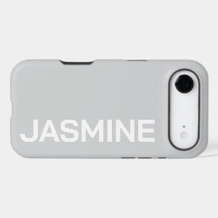 Personalized Name Stylish Minimal Monogram Modern