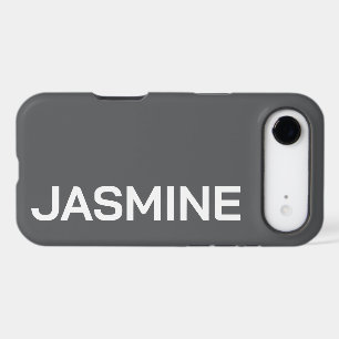 Personalized Name Stylish Minimal Monogram Modern