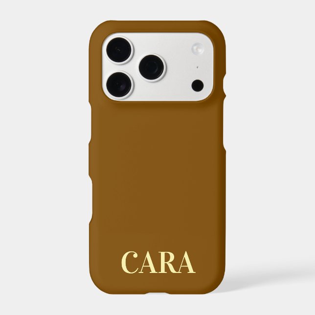 PERSONALIZED NAME STYLISH MODERN MINIMAL MONOGRAM  (Back)