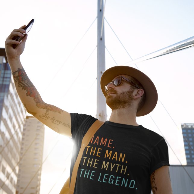 Personalized Name The Man The Myth The Legend T-Shirt (Creator Uploaded)