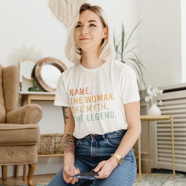 Personalized Name The Woman The Myth The Legend  T-Shirt (Creator Uploaded)