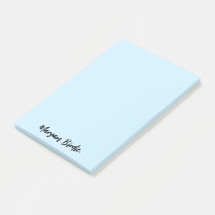 Personalized Name with Sticky Post-it Notes