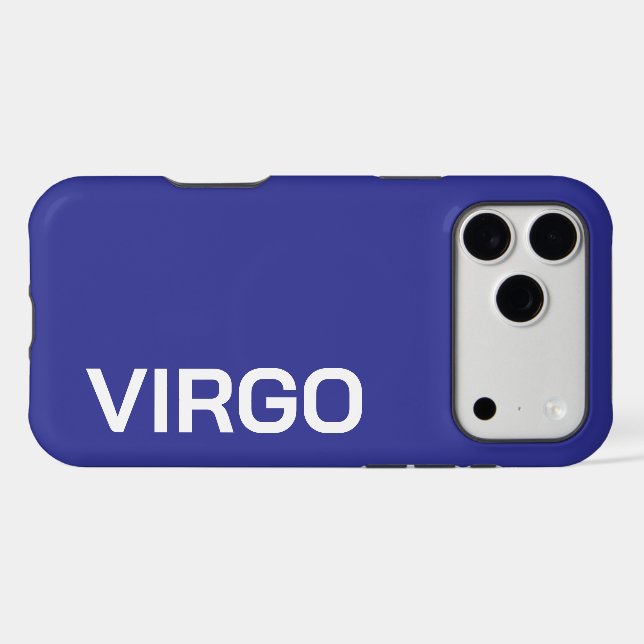 PERSONALIZED NAME ZODIAC SIGN STYLISH MODERN  (Back Horizontal)