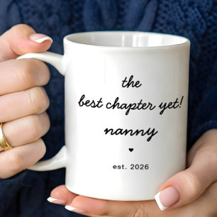 Personalized Nanny Mug Best Chapter Yet