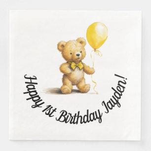 Personalized Napkins, for Birthday, Baby Shower, Napkin