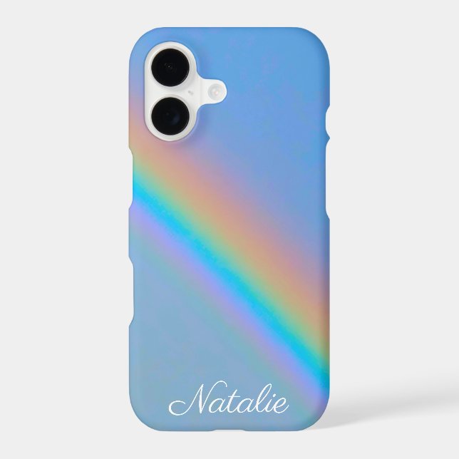 Personalized natural real rainbow (Back)