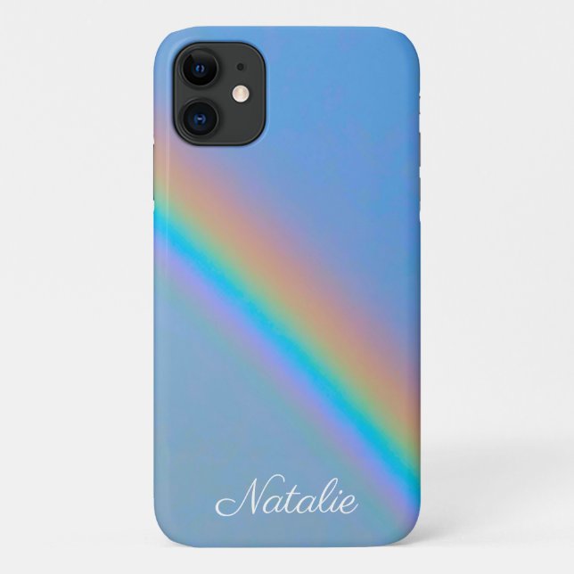 Personalized natural real rainbow Case-Mate iPhone case (Back)