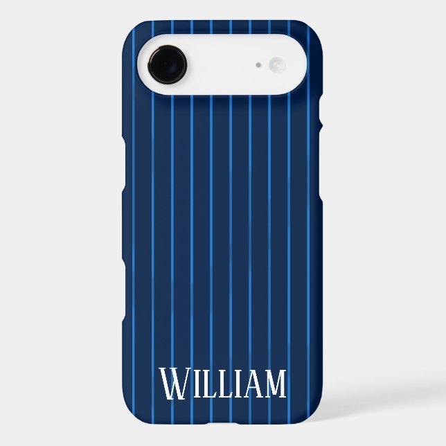 Personalized navy blue pinstripes (Back)