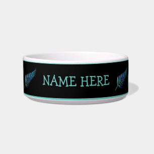 PERSONALIZED NEW ZEALAND FERN PAUA BOWL