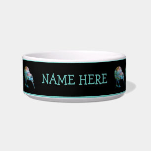 PERSONALIZED NEW ZEALAND KIWI PAUA BOWL