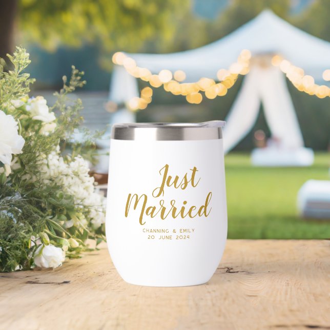 Personalized Newlywed Honeymoon Just Married (Wedding)