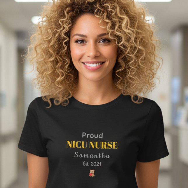 Personalized NICU Nurse T-Shirt (Creator Uploaded)