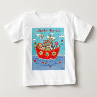 Personalized Noah's Ark  Baby T-Shirt
