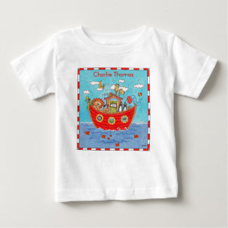 Personalized Noah's Ark  Baby T-Shirt