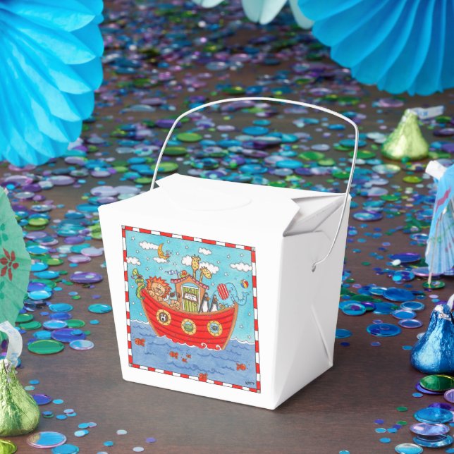Personalized Noah's Ark  Favour Box (Party)