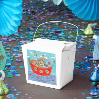 Personalized Noah's Ark  Favour Box