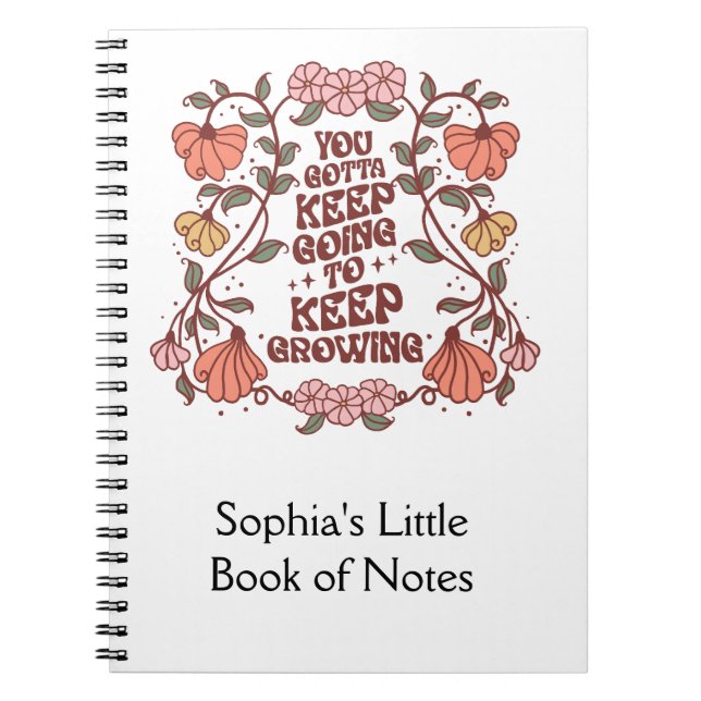 Personalized notebook  (Front)