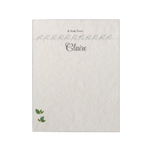 Personalized Notepad