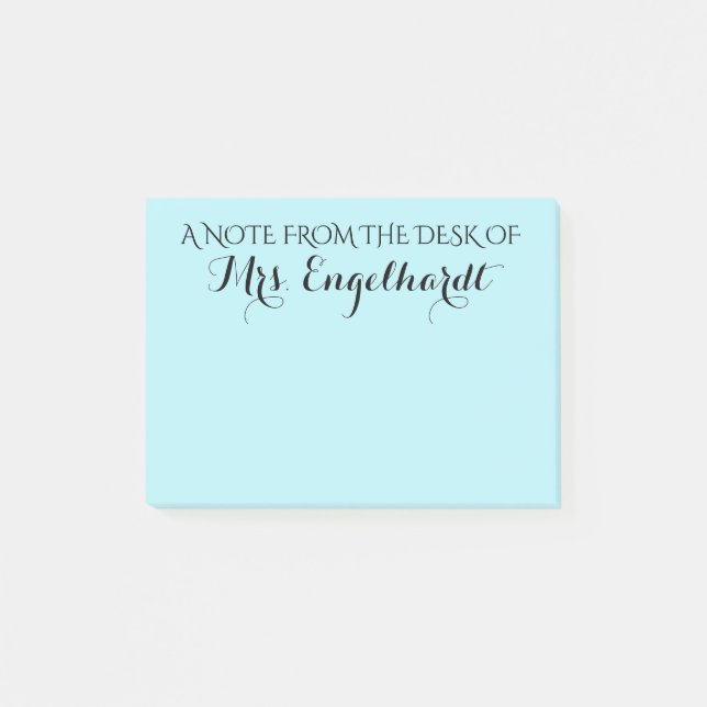 PERSONALIZED NOTEPAD (Front)