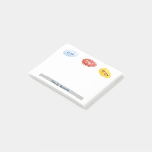  Personalized Notepad Post it