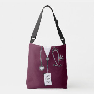 personalized nurse gift crossbody bag