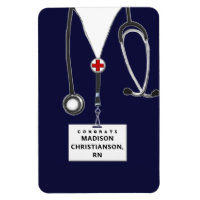 Personalized Nurse Graduation Gift Magnet