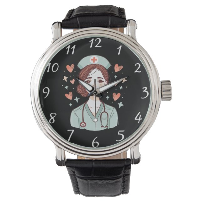 Personalized Nurse Watch | Add Your Photo (Front)