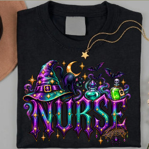 Personalized Nurses Halloween Shirt