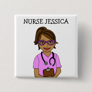 Personalized Nurse's Name Badge