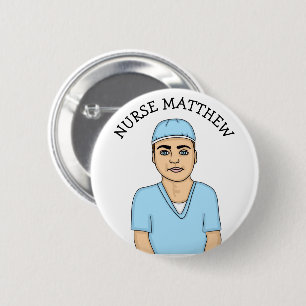 Personalized Nurse's Name Badge  