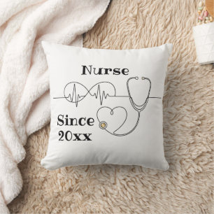 Personalized Nursing Gift with Name pillow