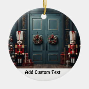  "Personalized Nutcracker Christmas Ornament
