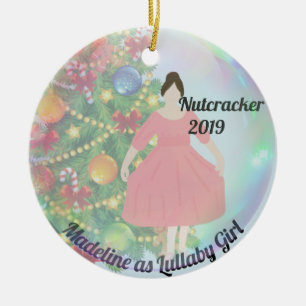 Personalized Nutcracker Ornament - Lullaby Girl