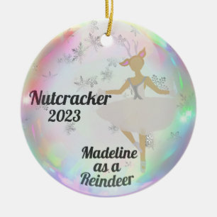 Personalized Nutcracker Ornament - Snow Queen