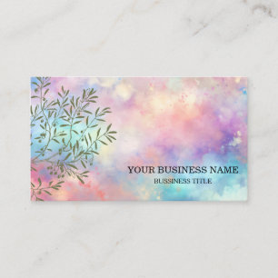 Personalized Olive Branch Catering Chef Business Card