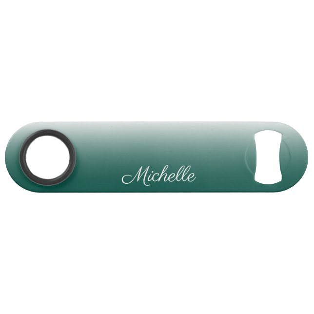 Personalized ombre gradient green (Front (Horizontal))