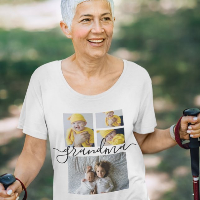 Personalized One Of A Kind Photo Collage T-Shirt (Creator Uploaded)