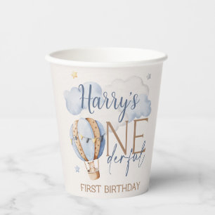 Personalized ONEderful 1st Birthday Paper Cups