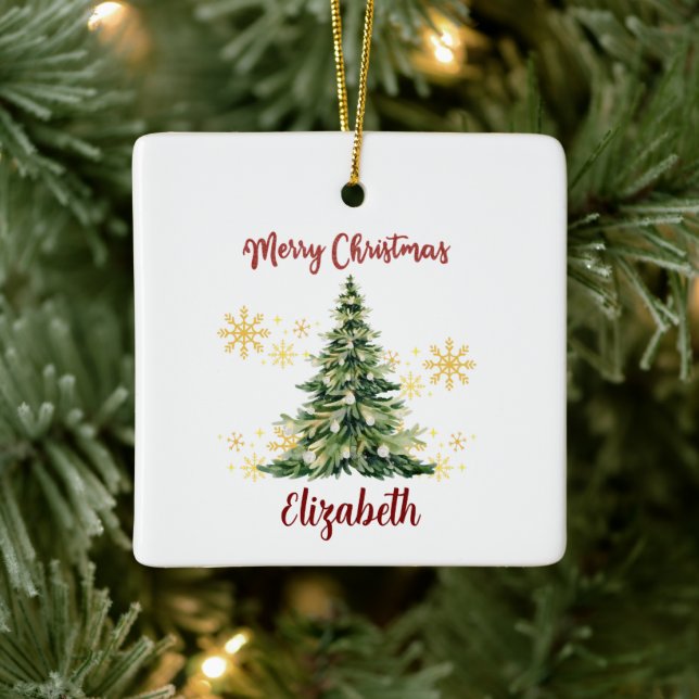 Personalized Ornament (Tree)