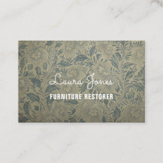 Personalized "Ornate Wallpaper" (UK/Euro) Business Card
