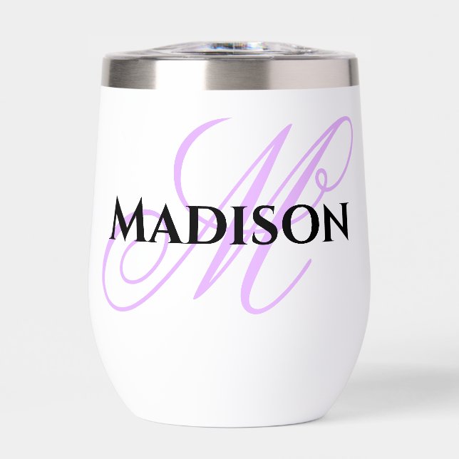 Personalized outdoor wine glass thermal wine tumbl (Front)