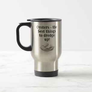 Personalized Oyster Fisherman's Travel Mug