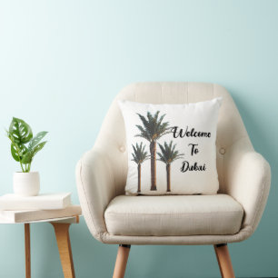 Personalized Palm Tree Cushion