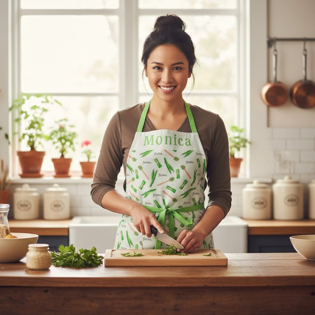Personalized Pandan Leaf Apron  (Creator Uploaded)